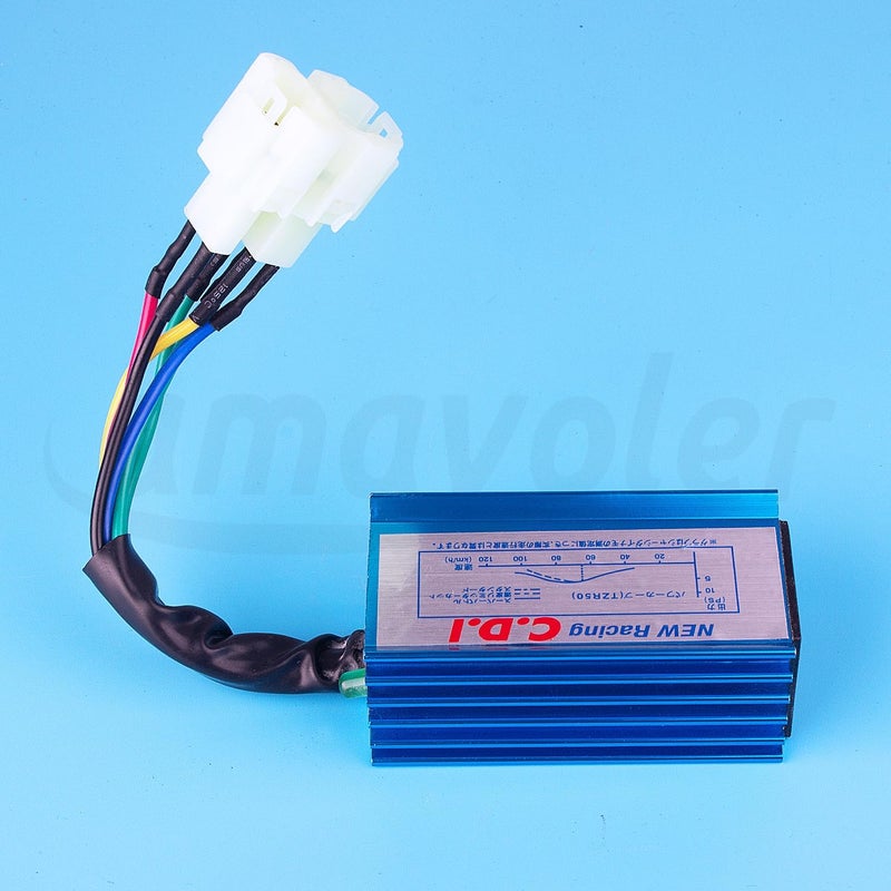 amavoler ATMT1-147 GY6 High Performance Racing CDI Box Aftermarket Replacement Parts Fit for 50cc 125cc 150cc 139QMB 152QMI 157QMJ Chinese Scooter Moped Go Kart ATV Quads. - Image 5